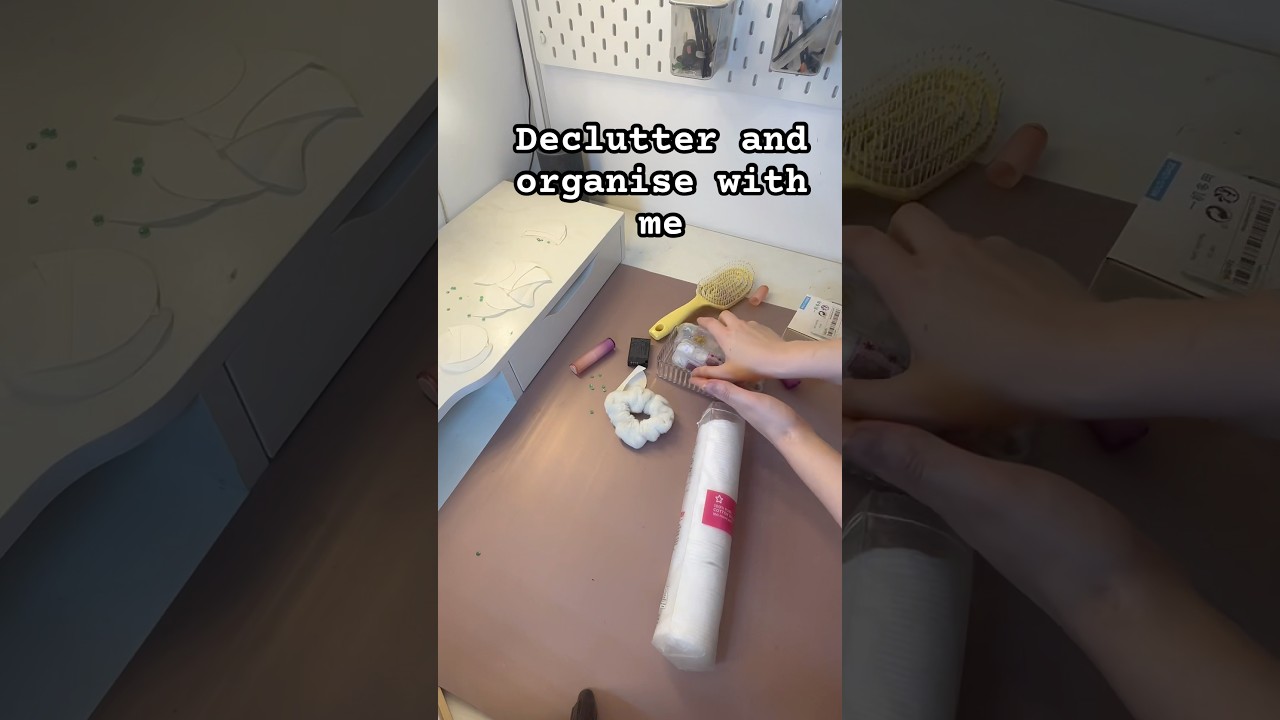 ORGANISE WITH ME FOR 2025 WITH SHEIN DESK DECLUTTER AND ORGANISE ad