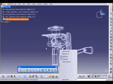 Catia V5 Tutorial-78 Render Style - YouTube