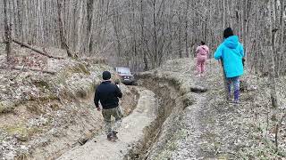 Детский выезд. Поход на водопад Кесух.