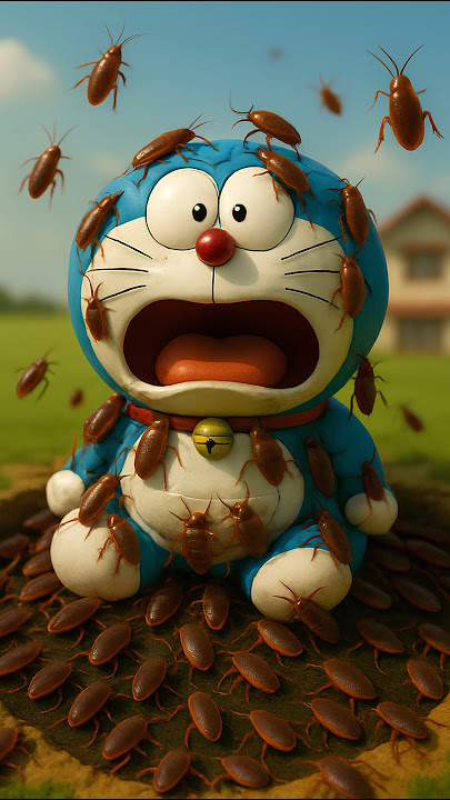 Nobita and Suneo rescue Doraemon😰😰🥺 #doraemon #cartoon #story #trending #ai #shorts