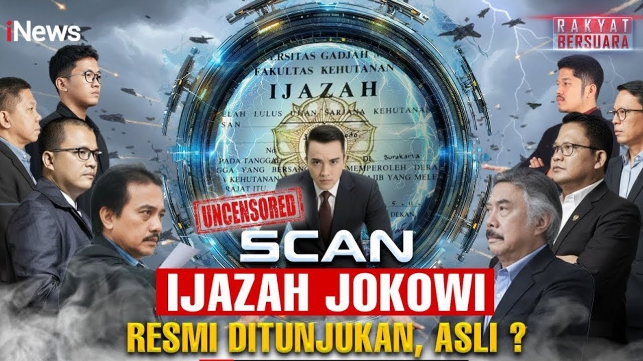 🔴RAKYAT BERSUARA | Andi Azwan Akan Tunjukkan Scan Ijazah Asli Jokowi di Depan Roy Suryo CS | 01/12