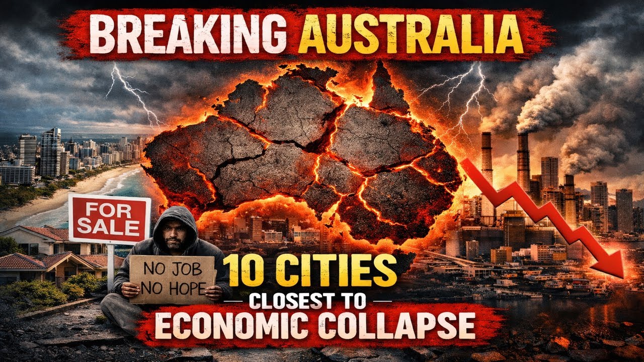 Breaking Australia: These 10 Cities are closest to Economic Collapse