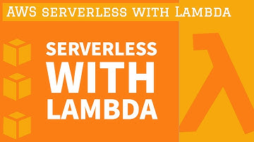 AWS Serverless world with Lambda Node JS