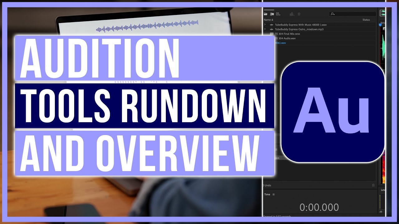 Audition 2024 Tutorial Basic Rundown Of Tools and Overview Complete
