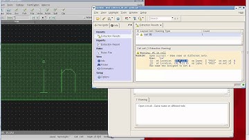 Debugging “open circuit” warnings with Calibre RVE