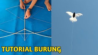 Cara Membuat Layangan Burung