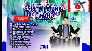 Video thumbnail of "Cristo la única salvación una linda cancion 06 vol.5"