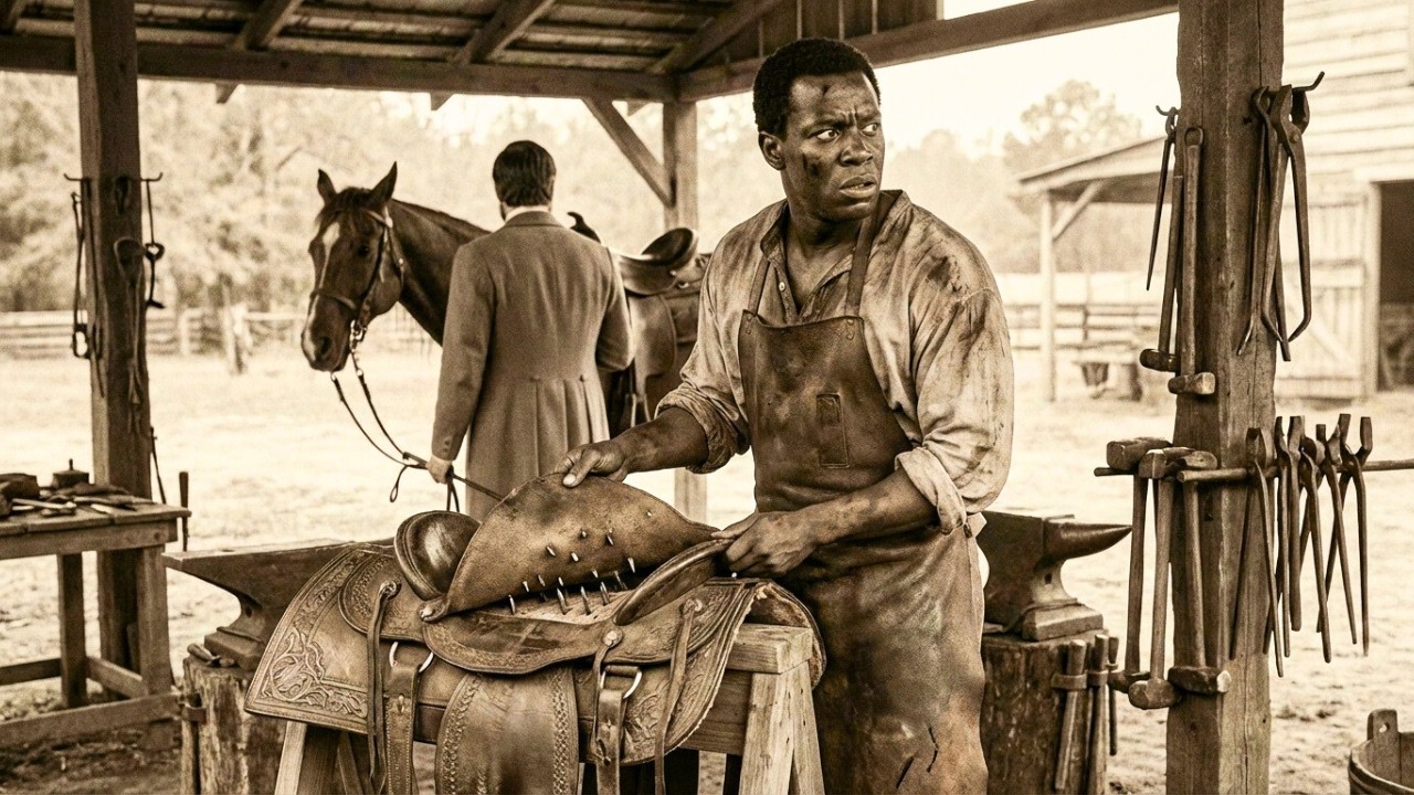THE BLACKSMITH SLAVE who hid SHARPENED IRON NAILS under the Master's Riding Saddle: The Bloody Fall!