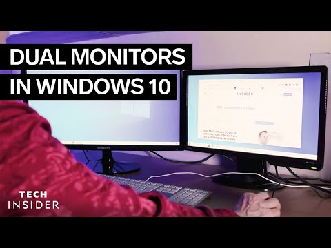 How To Set Up Dual Monitors In Windows 10 (2022)