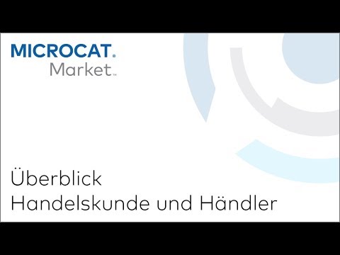 Microcat Market V8 - Überblick – Handelskunde und Händler