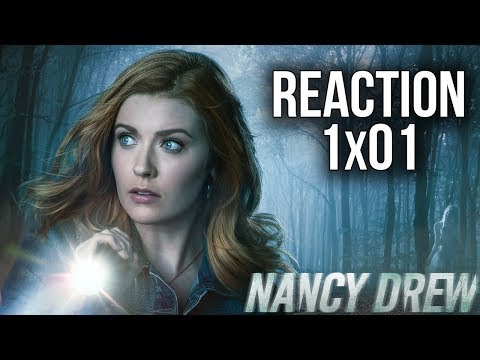 РЕАКЦИЯ НА 1 СЕРИЮ 1 СЕЗОНА СЕРИАЛА "НЭНСИ ДРЮ" || NANCY DREW