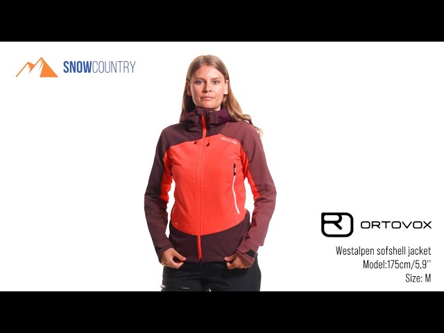 Ortovox Westalpen softshell jacket - Snowcountry 