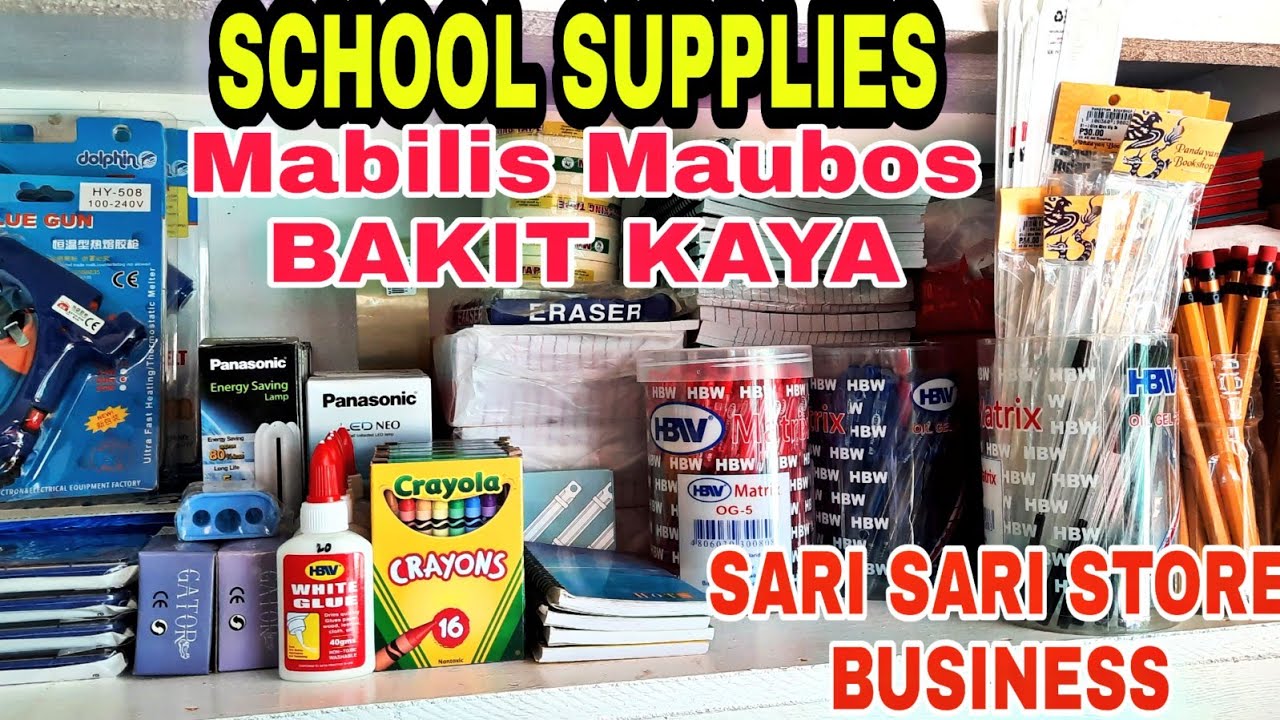 school supplies business plan philippines