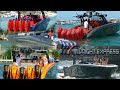 Miamis most popular boat brand the midnight express  miami river  droneview haulover inlet