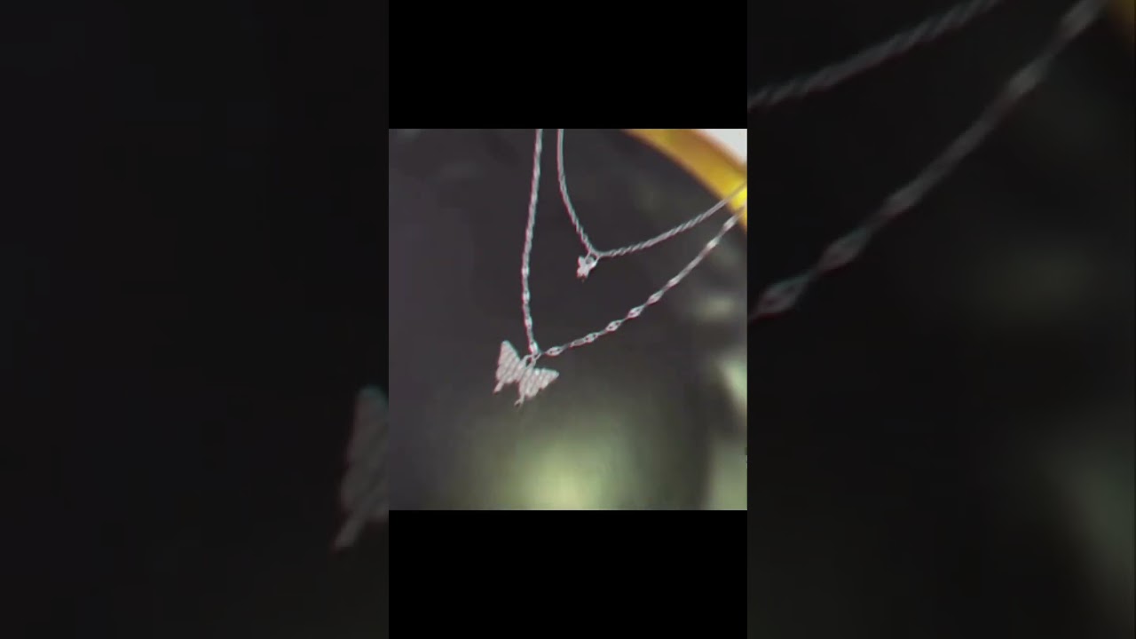 Patel Jewels Luxury Double Layer Diamond-Set Refined Butterfly Necklace