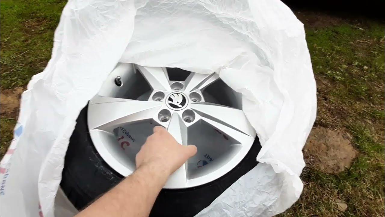 Перекинул колеса на летние. Замена колеса на Шкода Рапид 2021. - YouTube