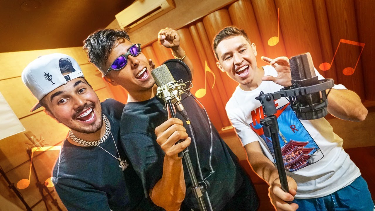 FOMOS GRAVAR A MUSICA DOS CAÇADORES DE LENDAS 2!