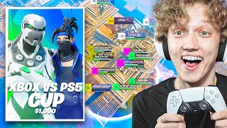 I Hosted a PS5 vs XBOX Tournament in Fortnite... (best console players)
