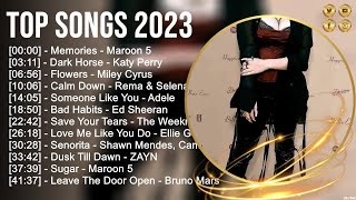 Top Songs 2023 🔥 Shawn Mendes, Charlie Puth, The Weeknd, Tones And I, Rihanna, Dua Lipa, Sia