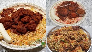 Biriani /Jinsi ya Kupika Biriani Aina 3 /Biriani ya Nyama ya Ng'ombe /Samaki na Kuku/Biryani Recipes