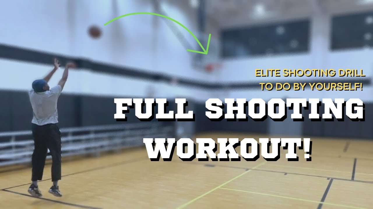 ELITE Shooting Drill By Yourself: Become A Better Shooter! - YouTube