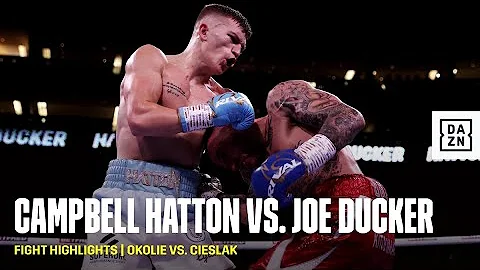 FIGHT HIGHLIGHTS | Campbell Hatton vs Joe Ducker