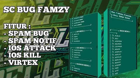 SHARE SC BUG FAMZY V1 || FREE || NO ENC || NO PASSWORD ||