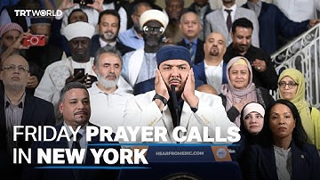 NYC mosques to broadcast Friday call to prayer
