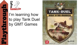 I'm learning how to play Tank Duel from GMT Games screenshot 5