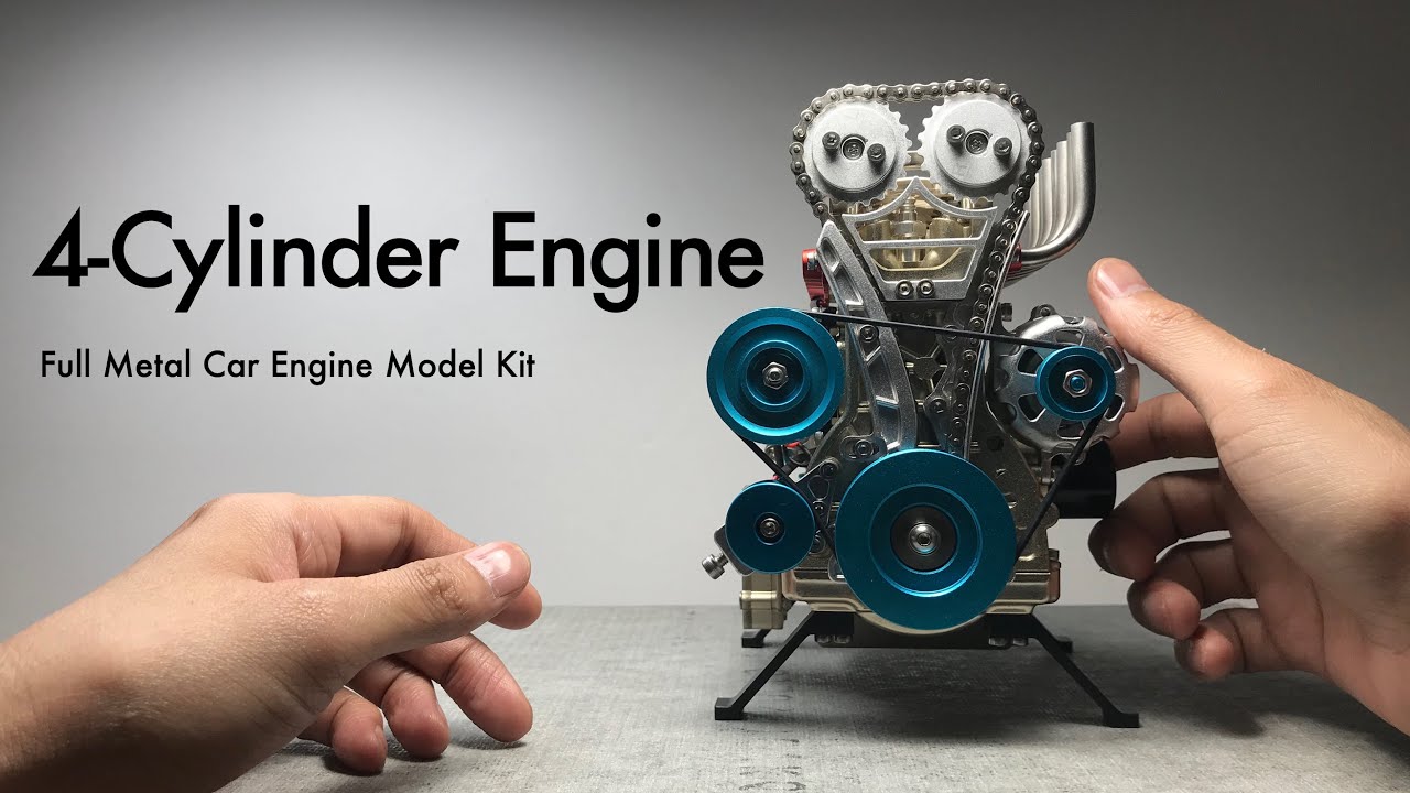 TECHING Metal Engine Model Kit That Works - Build Your Own Engines