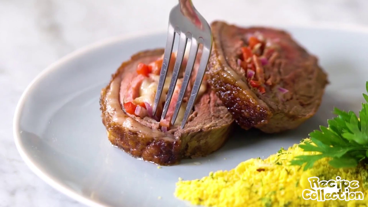 How to Cook Stuffed Sirloin - YouTube