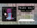 Trash boat  cluttered sign