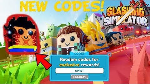 ALL! Codes on Slashing Simulator | Roblox | August 2022