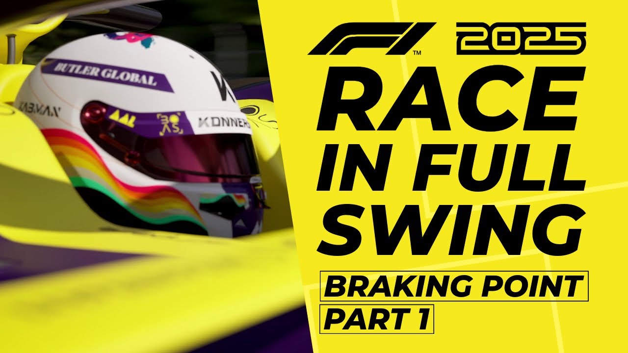 Race in Full Swing [F1 2025] [BRAKING POINT] [#1] [NO COMMENTARY] - YouTube