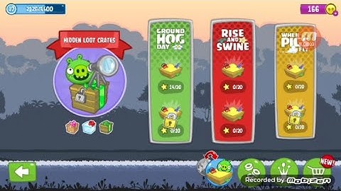 Angry Birds Bad Piggies: Hidden Loot Crates Hunt Part 1 and items I got (Happy Thanksgiving Eve)