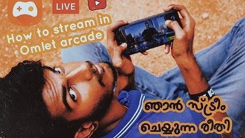 How to stream in  Youtube using Omlet Arcade