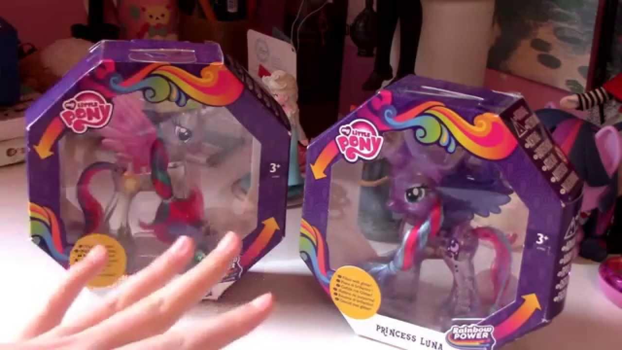 Princess Luna & Princess Celestia Snow Globes My Little Pony