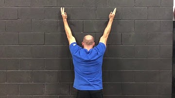 SturdyShoulders.com: Wall Slide w/Upward Rotation & Lift-off to Swimmer Hover