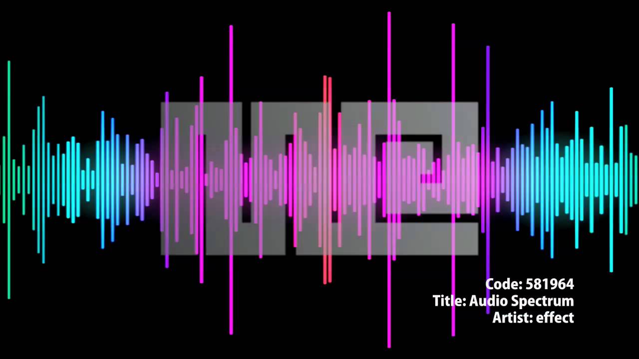 Cg動画素材 オーディオ 波形 Royalty Free Audio Spectrum Motionelements Com Youtube