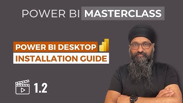1.2 Power BI Desktop Installation and detailed walkthrough | Power BI Masterclass #powerbitraining
