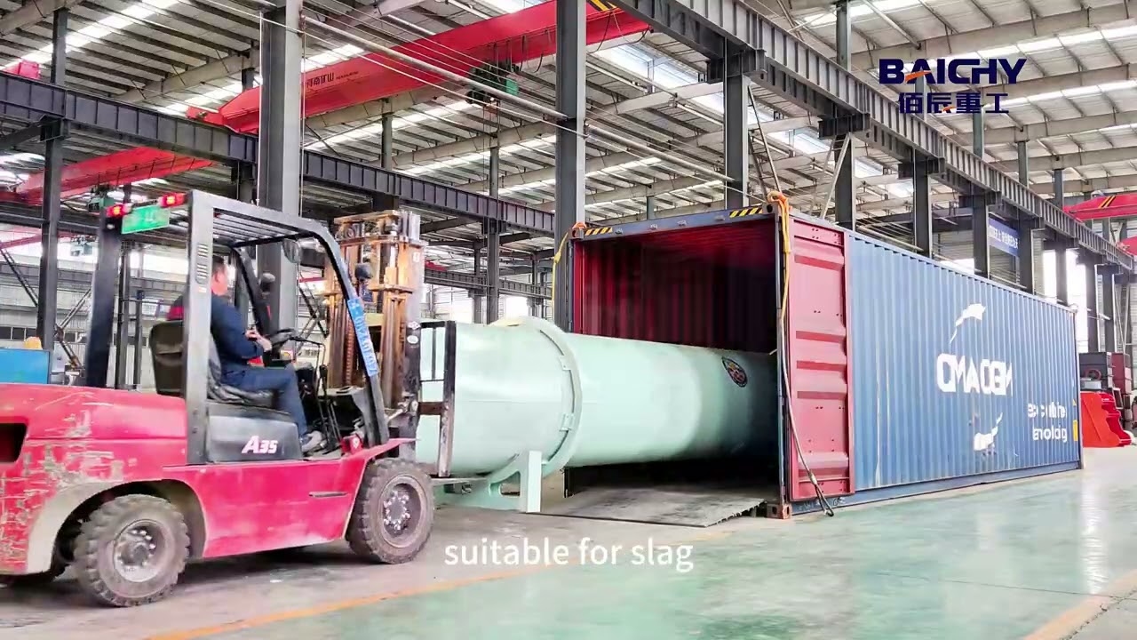 Single drum dryer shipped 