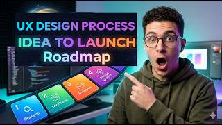 Famous Ultimate UX Design Process | Step by Step Guide, Research to Prototype #UXDesign #UXDesignProcess Profile