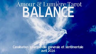 BALANCE AVRIL 2024 ✨🍀NOUVEAUX départs, DECISIONS,abondance !💕