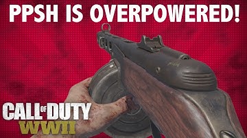 BEST PPSH CLASS SETUP! OVERPOWERED?! (COD WWII BETA GAMEPLAY)