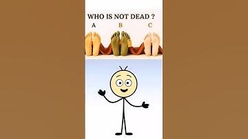 Who is not dead ⌛#riddles #challenge #quiztime #puzzlequiz