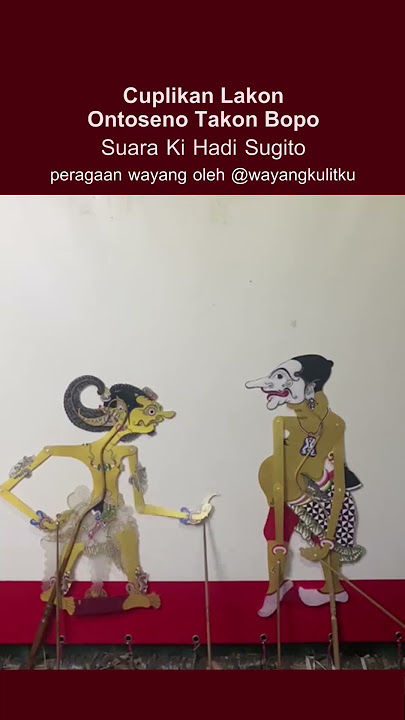 Cuplikan Ki Hadi Sugito - Ontoseno Takon Bopo - Ontoseno Ketemu Petruk
