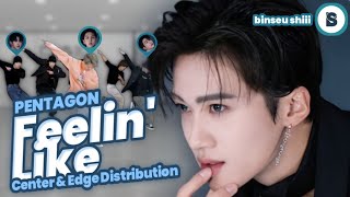 Pentagon 펜타곤 - Feelin Like Center & Edge Distribution
