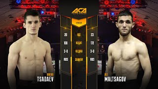 Ваха Цадаев vs. Али Мальсагов | Vakha Tsadaev vs. Ali Malsagov | ACA YE 33