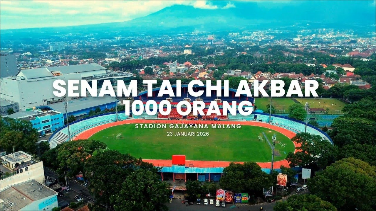 Senam Taichi 1000 Orang  -  Kolaborasi SDK Santo Yusup II & SMPK Kolese Santo Yusup 1