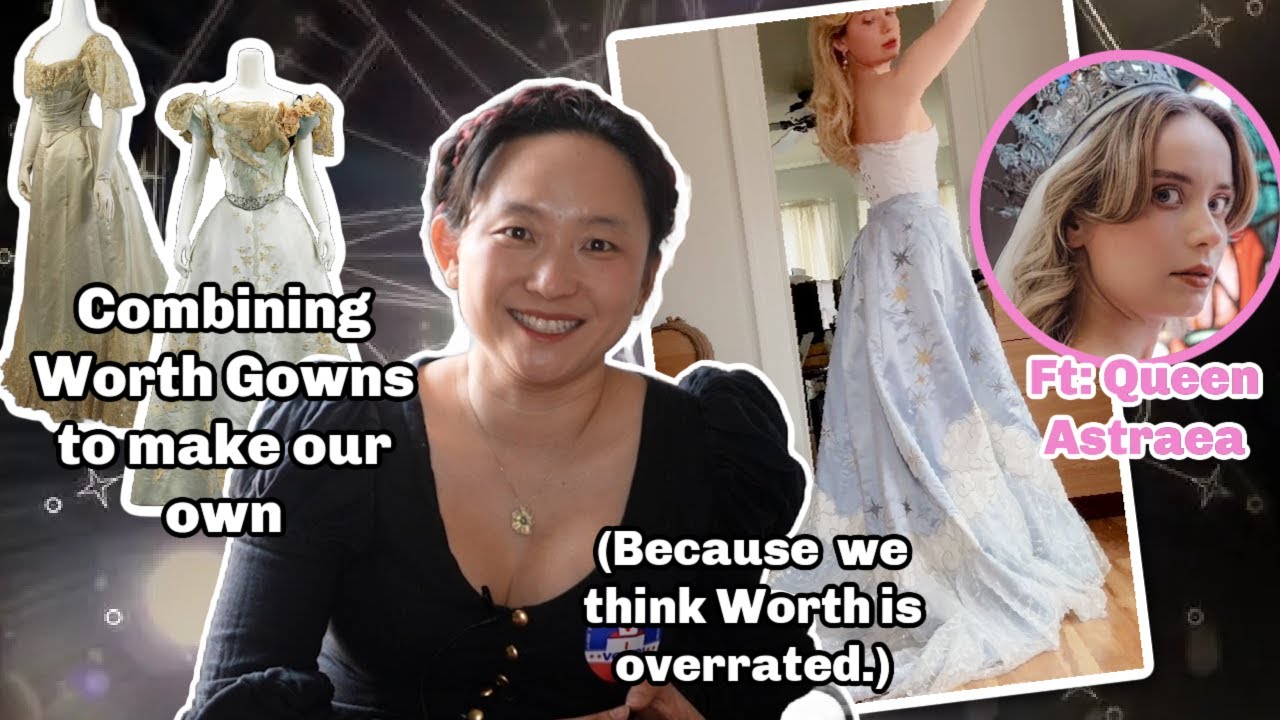 Making a Celestial Gown Fit for a Queen || Sewing an Edwardian Ball Gown Part 1: The Skirt